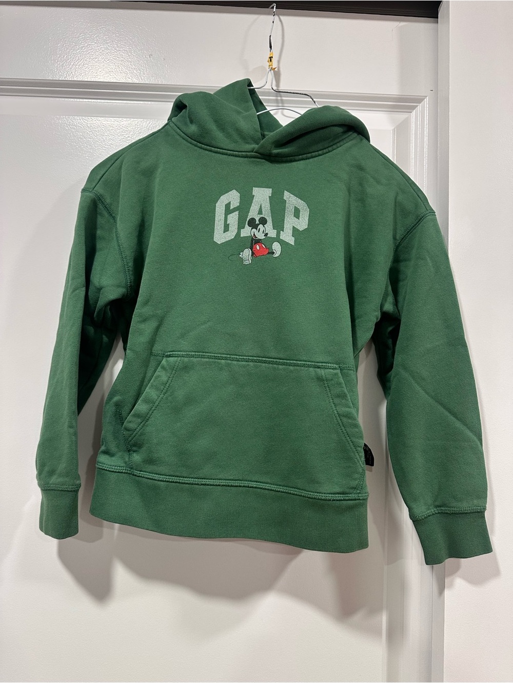 Disney GAP Green Mickey Mouse Hoodie